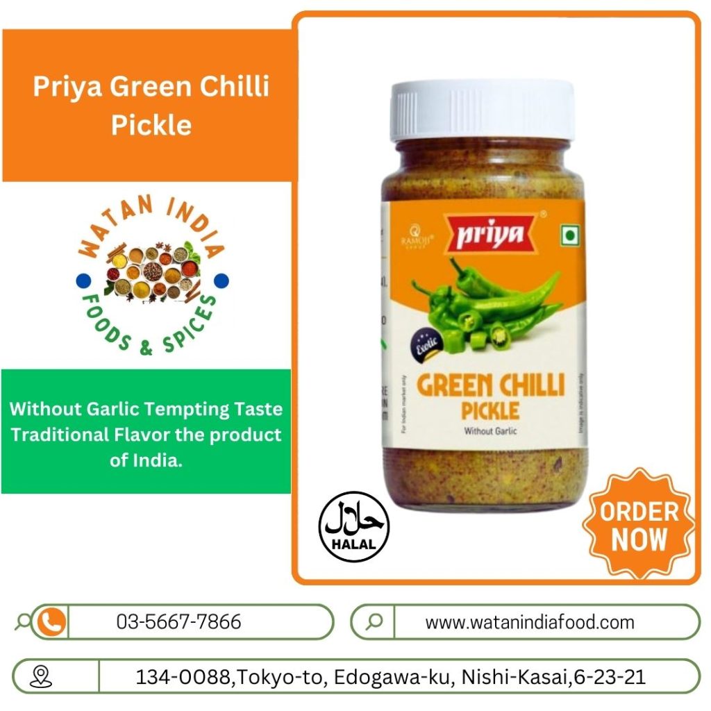 Priya Green Chilli Pickle